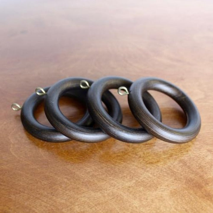 1 3/8" Select Wood Drapery Rings