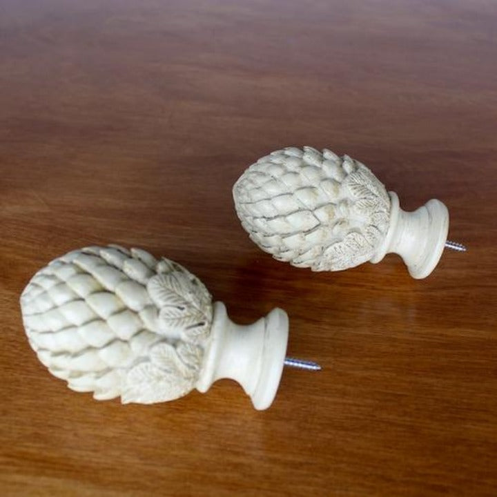 1 3/8" Select Wood Drapery Finial