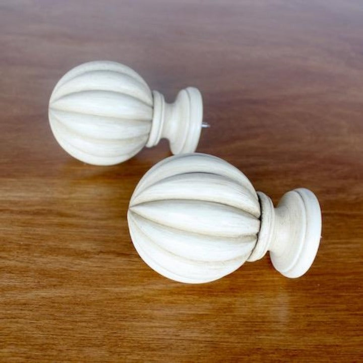 1 3/8" Select Wood Drapery Finial