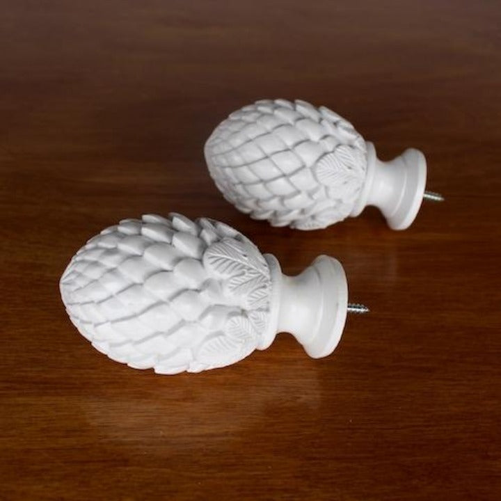 1 3/8" Select Wood Drapery Finial