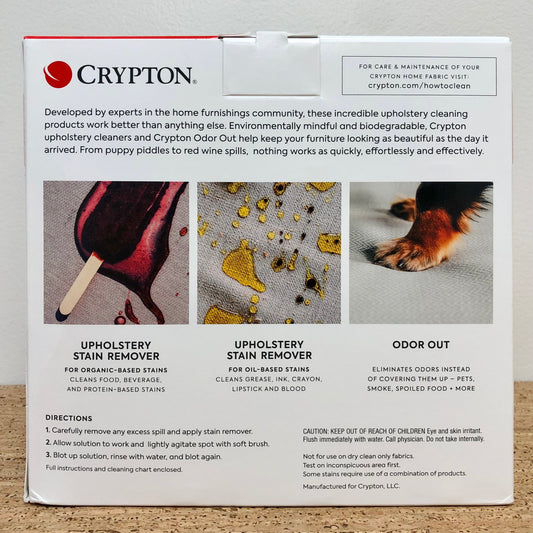 Crypton Upholstery Stain Remover Kit
