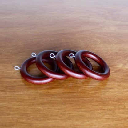 1 3/8" Select Wood Drapery Rings