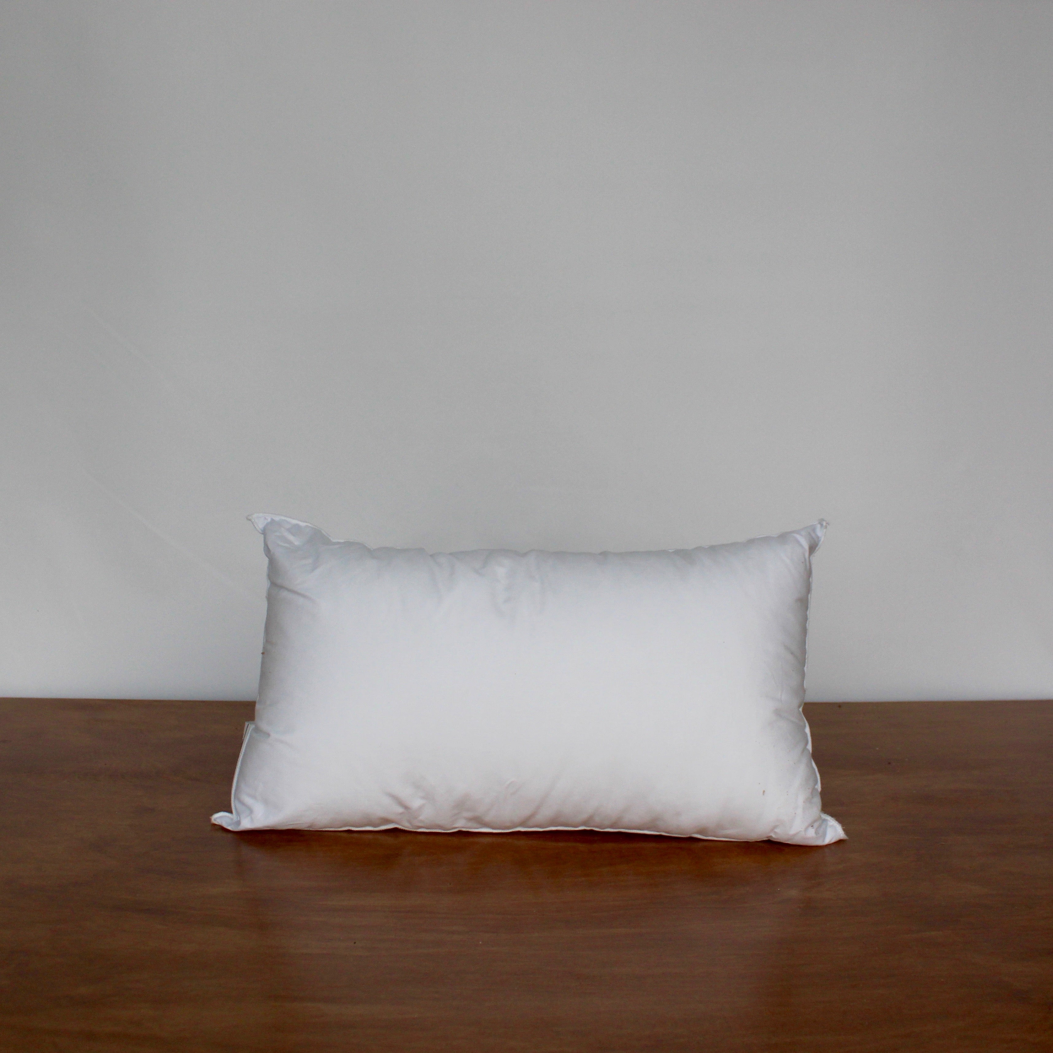 Polyester pillow clearance inserts